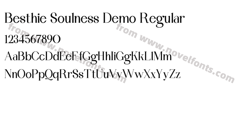 Besthie Soulness Demo RegularPreview
