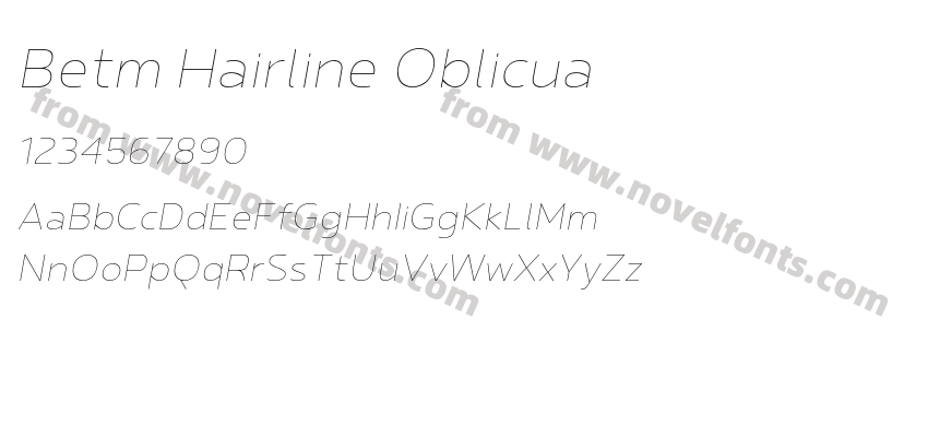 Betm Hairline OblicuaPreview