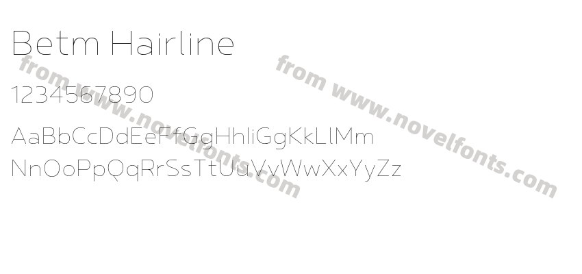Betm HairlinePreview