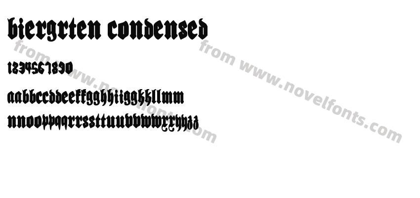 Biergrten CondensedPreview