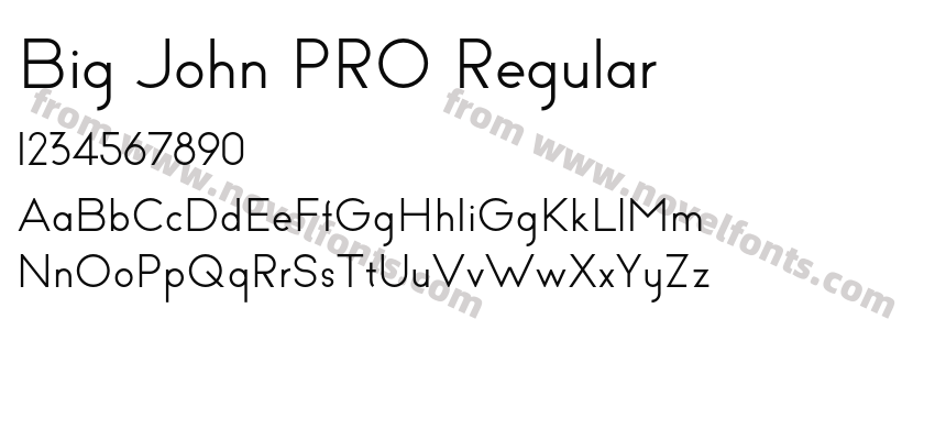 Big John PRO RegularPreview