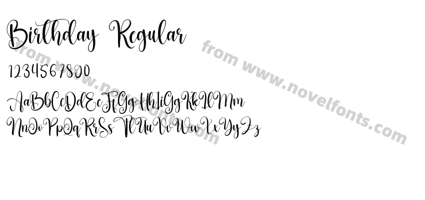 Birthday RegularPreview