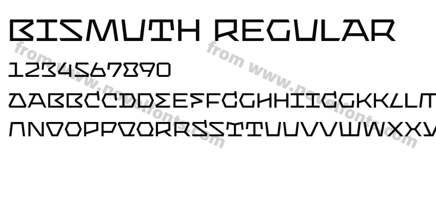 Bismuth RegularPreview