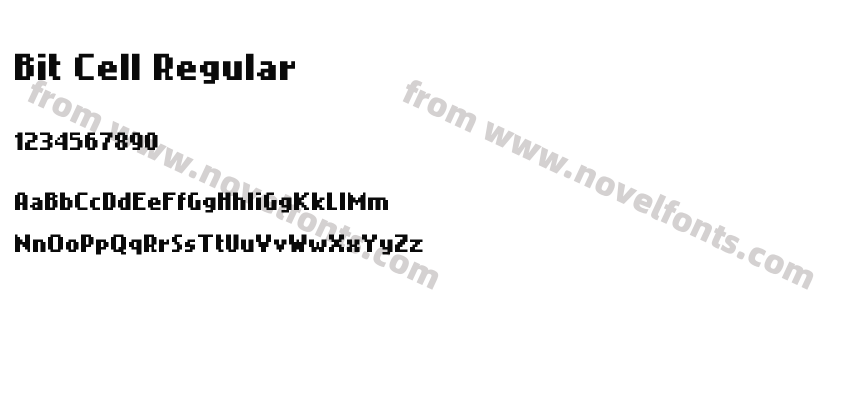 Bit Cell RegularPreview