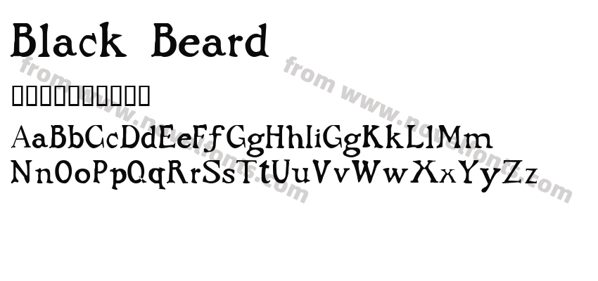 Black BeardPreview