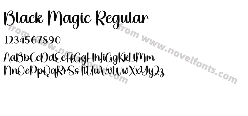 Black Magic RegularPreview