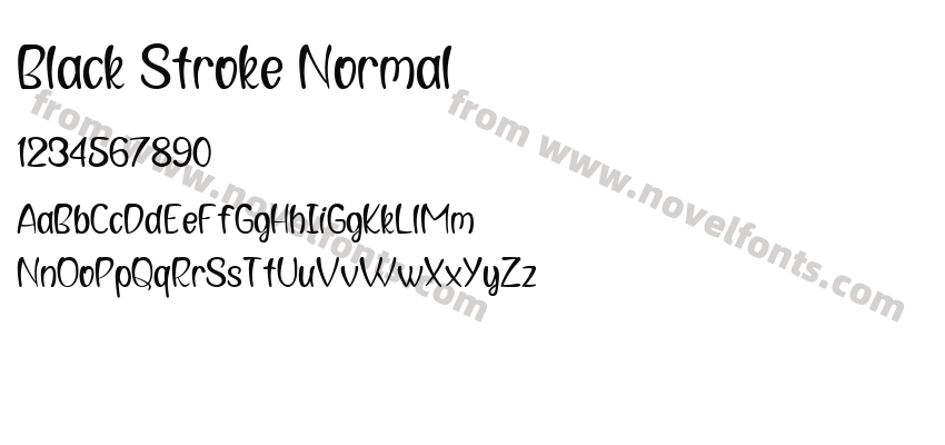Black Stroke NormalPreview