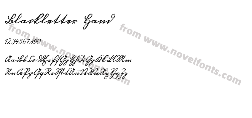 Blackletter HandPreview