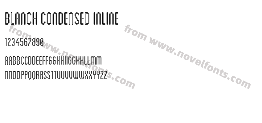 Blanch Condensed InlinePreview