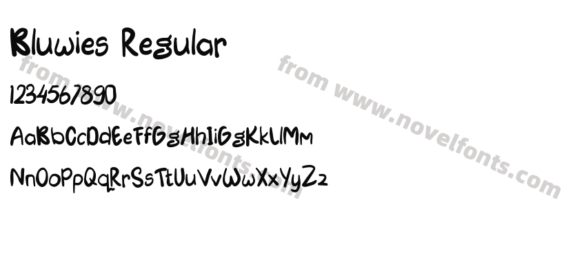 Bluwies RegularPreview