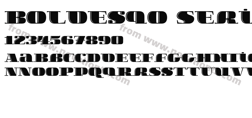 Boldesqo Serif 4F InlinePreview
