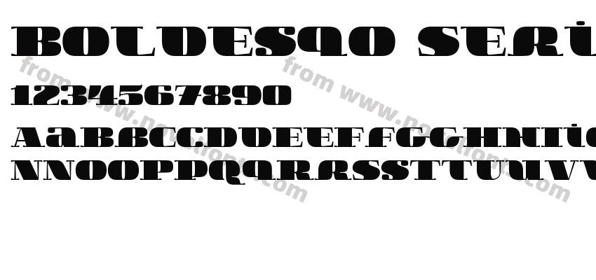Boldesqo Serif 4FPreview