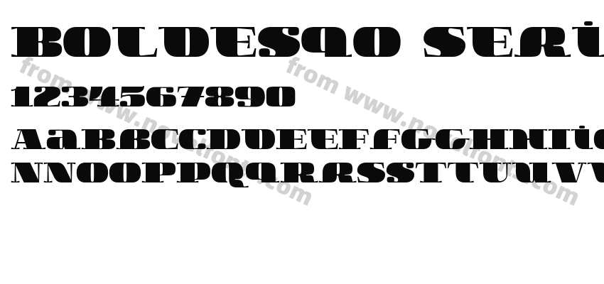 Boldesqo Serif 4FPreview
