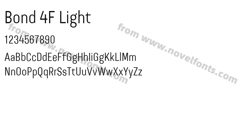 Bond 4F LightPreview