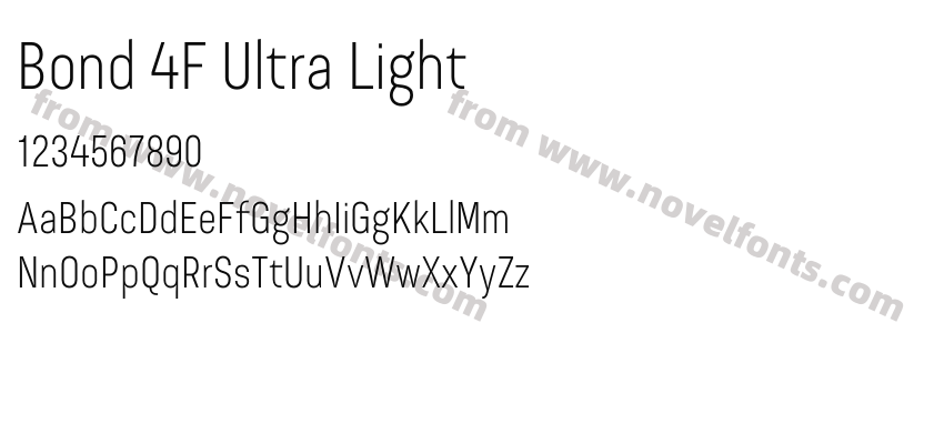 Bond 4F Ultra LightPreview
