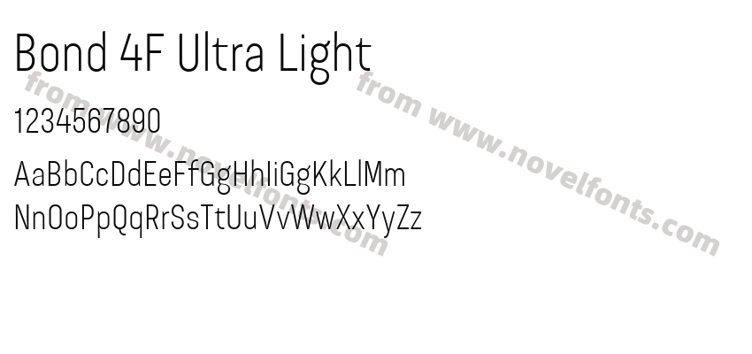 Bond 4F Ultra LightPreview