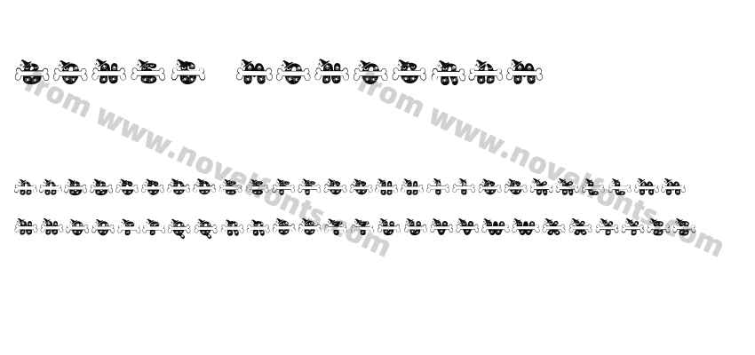 Bones MonogramPreview