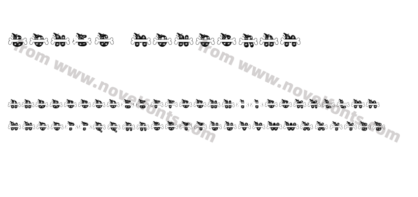 Bones MonogramPreview