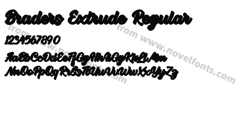 Braders Extrude RegularPreview