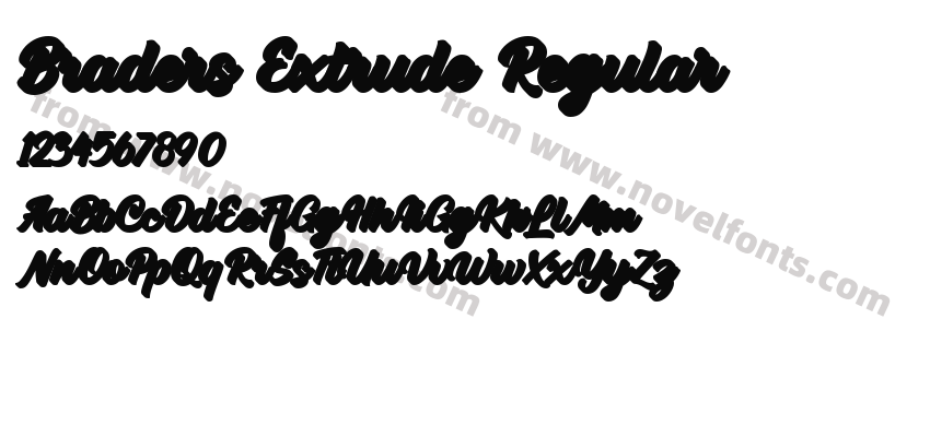 Braders Extrude RegularPreview