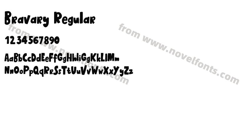 Bravary RegularPreview