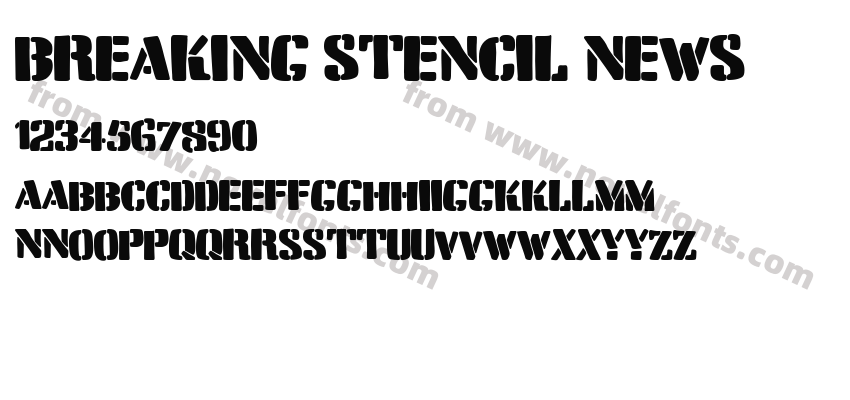 Breaking Stencil NewsPreview