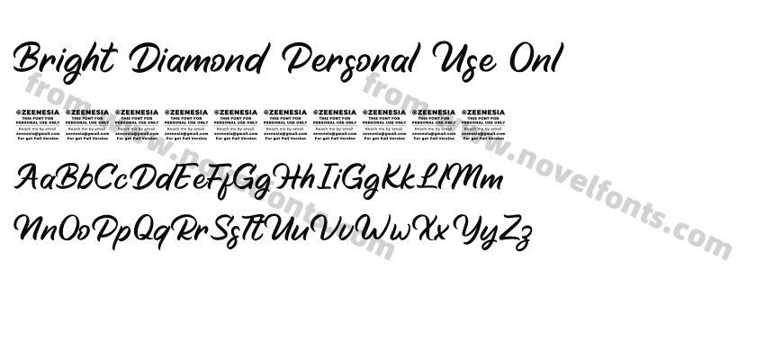 Bright Diamond Personal Use OnlPreview