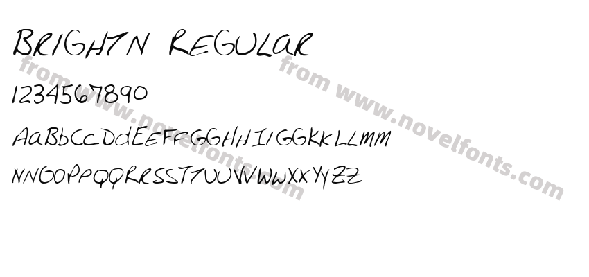 Brightn RegularPreview