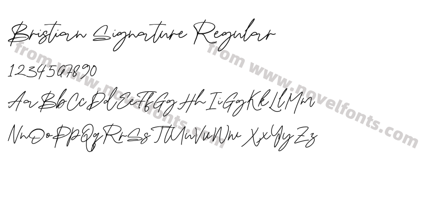 Bristian Signature RegularPreview
