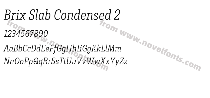 Brix Slab Condensed 2Preview