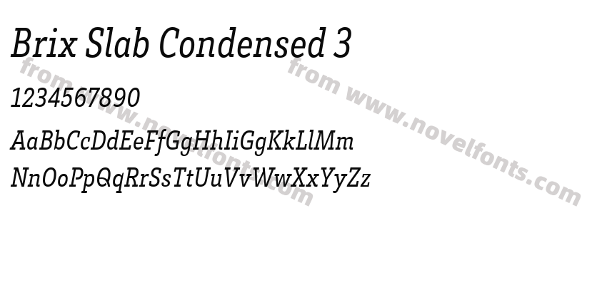Brix Slab Condensed 3Preview