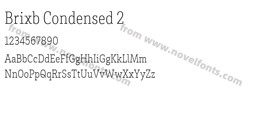 Brixb Condensed 2Preview