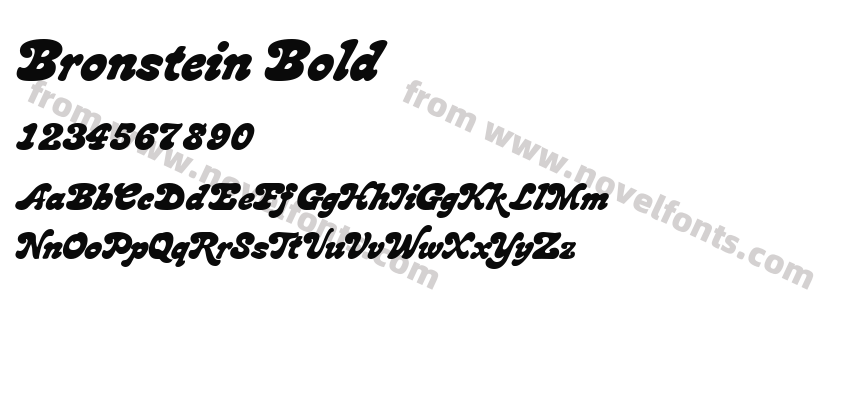 Bronstein BoldPreview