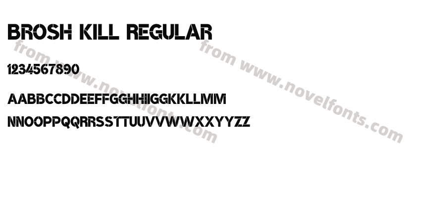 Brosh Kill RegularPreview