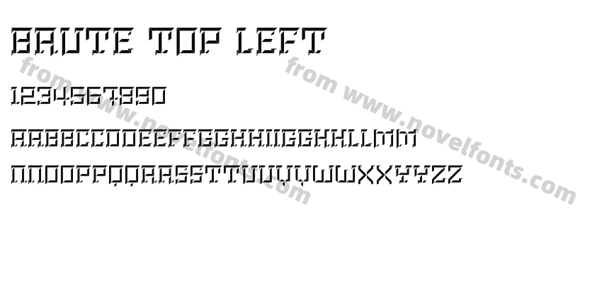 Brute Top LeftPreview
