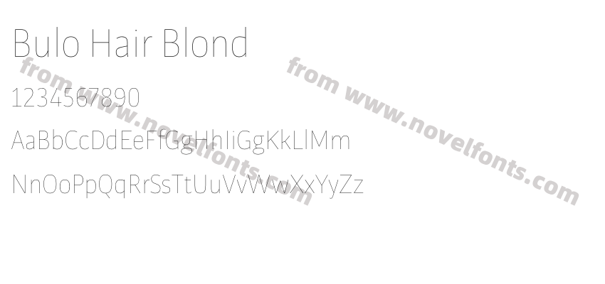 Bulo Hair BlondPreview