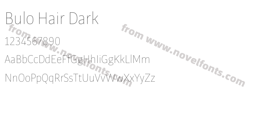 Bulo Hair DarkPreview