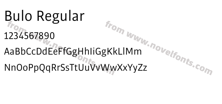 Bulo RegularPreview