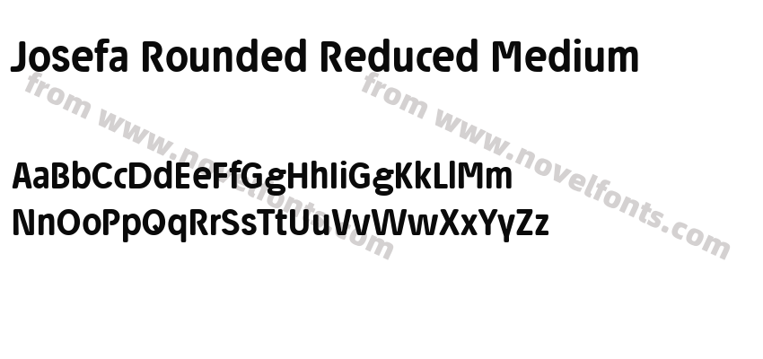 Josefa Rounded Reduced MediumPreview