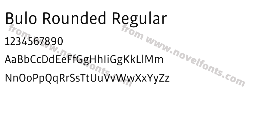 Bulo Rounded RegularPreview
