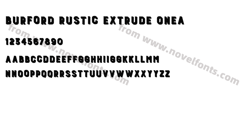 Burford Rustic Extrude OneAPreview