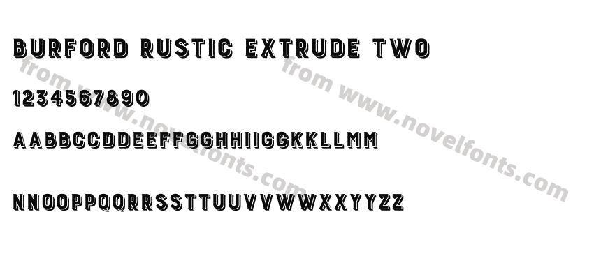 Burford Rustic Extrude TwoPreview