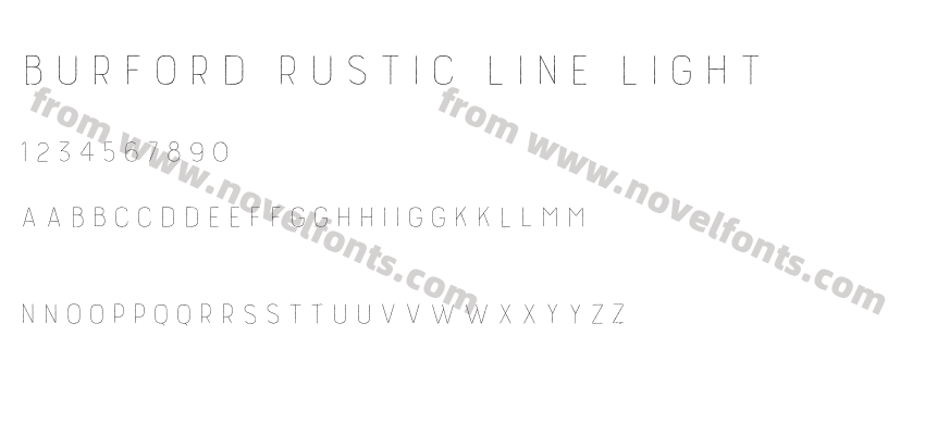 Burford Rustic Line LightPreview