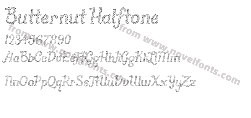 Butternut HalftonePreview