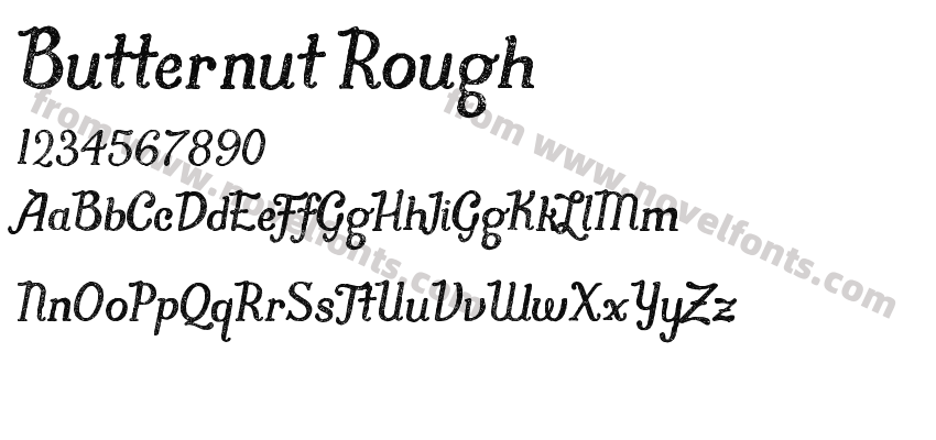 Butternut RoughPreview