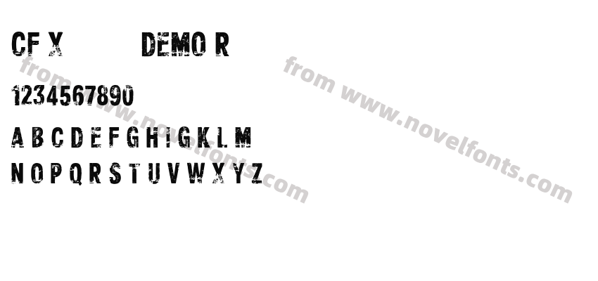 CF Xerography DEMO RegularPreview