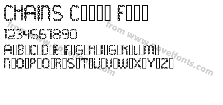 CHAINS Color FillPreview