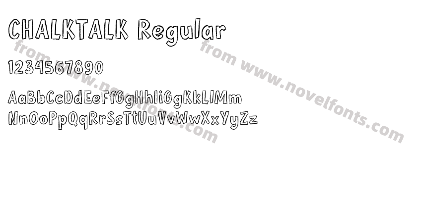 CHALKTALK RegularPreview