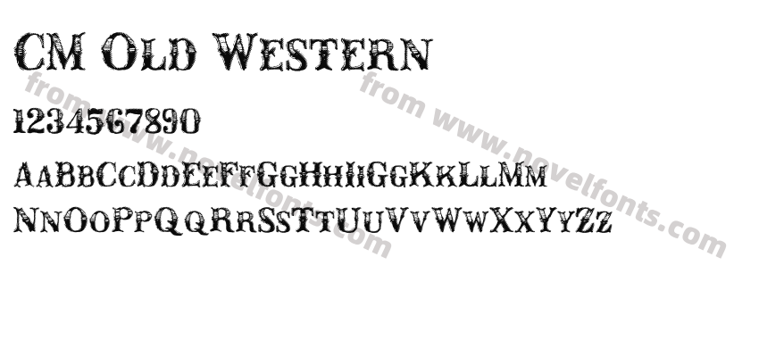 CM Old WesternPreview