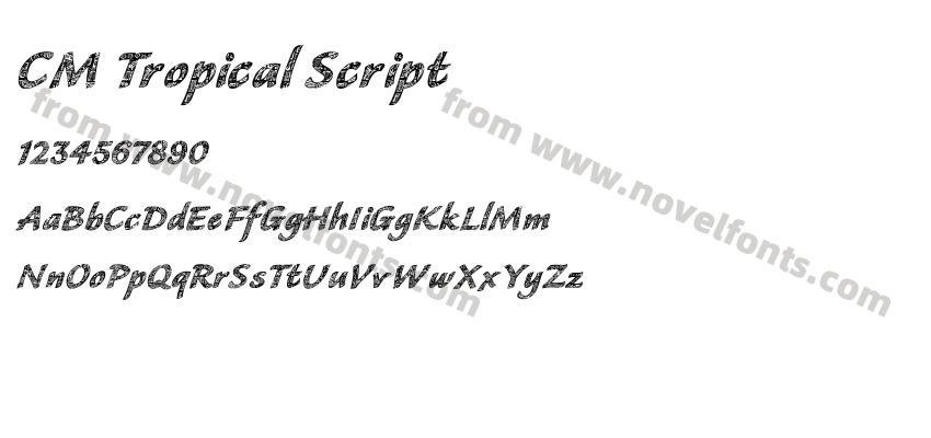 CM Tropical ScriptPreview